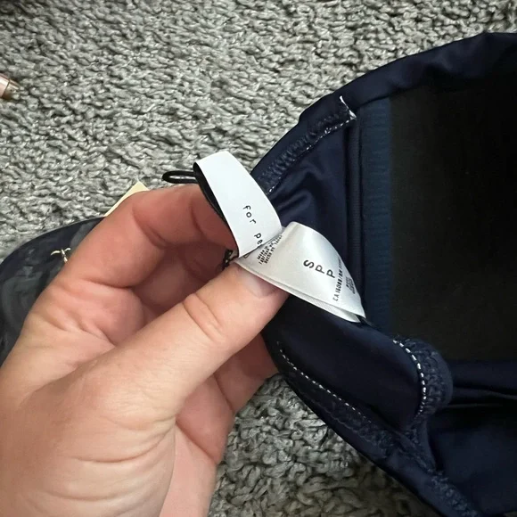 NWT Cosabella Matching Swim Bikini Set in Navy Blue